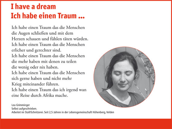 Der Traum von Lea Grimminger