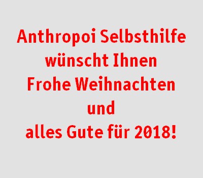 Weihnachtsgrüße von Anthropoi-Selbsthilfe (nur Text)